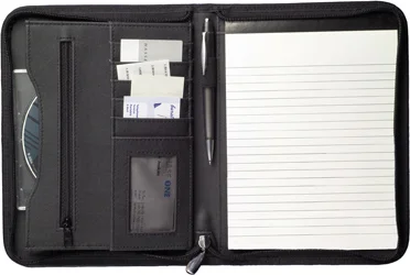 A5 Bonded Leather Conference Folders with A Notepad