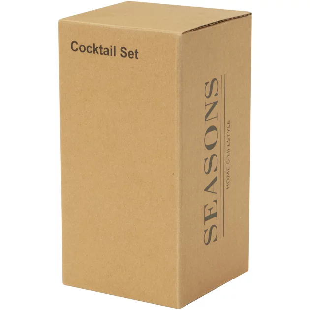 Gaudie recycled stainless steel cocktail shaker