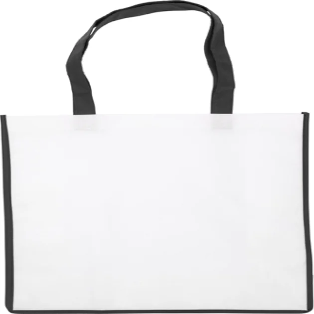 Non-woven Shopping Bags With Coloured Trim