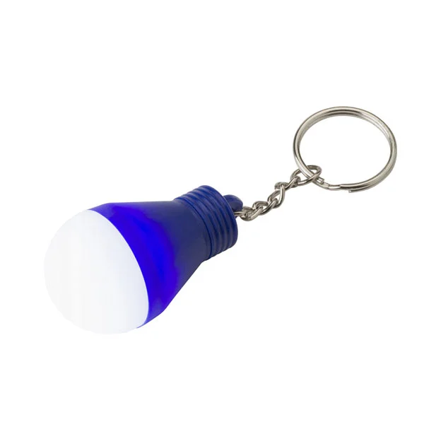 Light Bulb Key Holders with Coloured Base