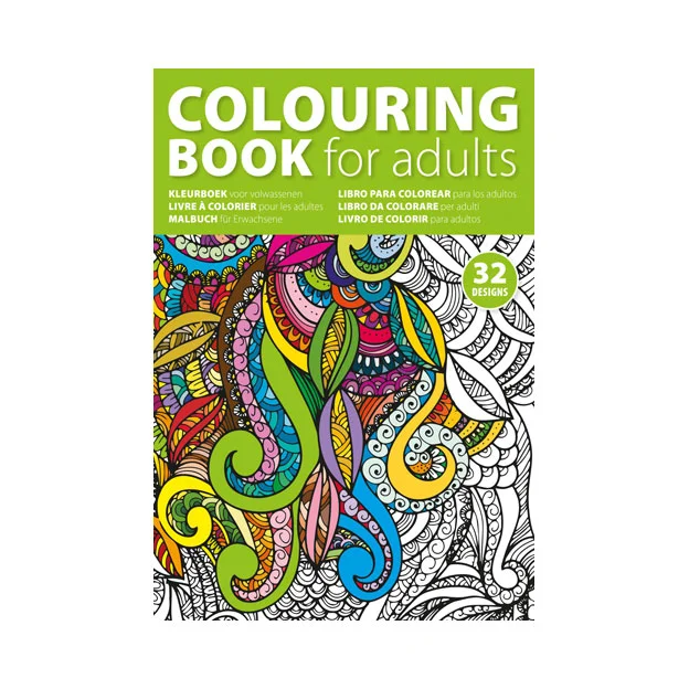 A4 Adults Colouring Books