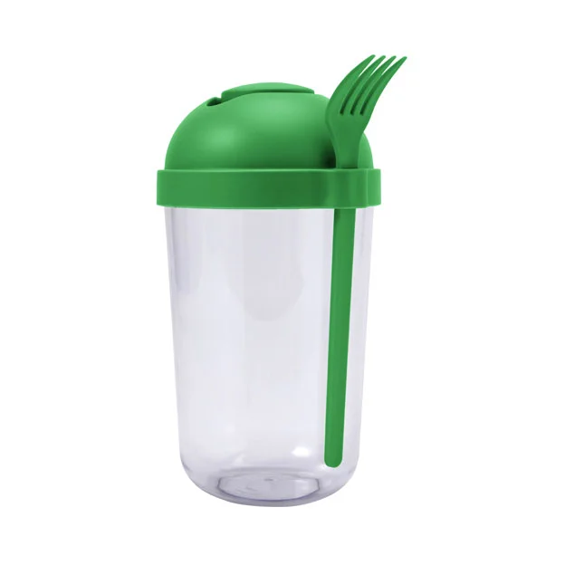 Plastic Salad Cups With Plastic Fork