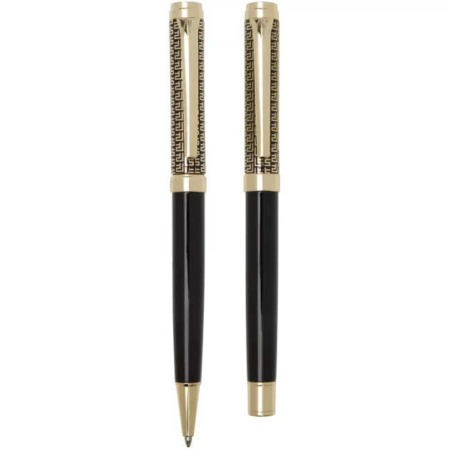 Legato ballpoint and rollerball pen set