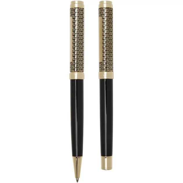 Legato ballpoint and rollerball pen set