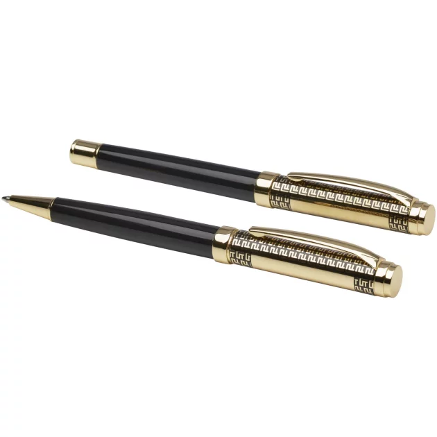 Legato ballpoint and rollerball pen set