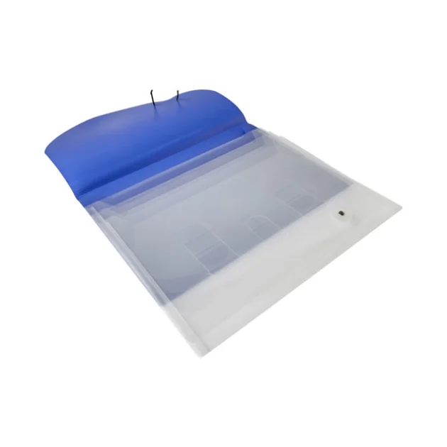 A4 Plastic Expanding Document Folders with 3 pockets