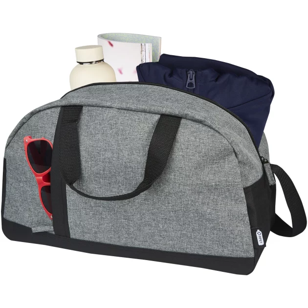 Reclaim GRS recycled two-tone sport duffel bag 21L