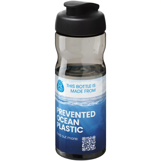 H2O Eco 650 ml flip lid sport bottle