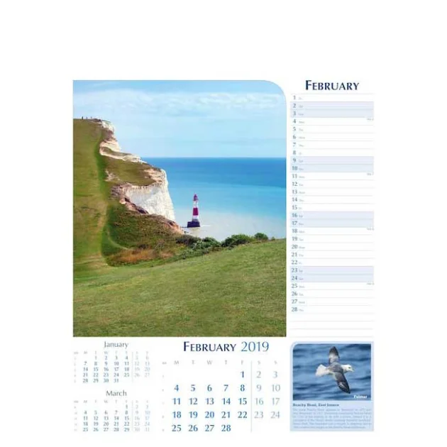 Notable Britain Wall Calendars