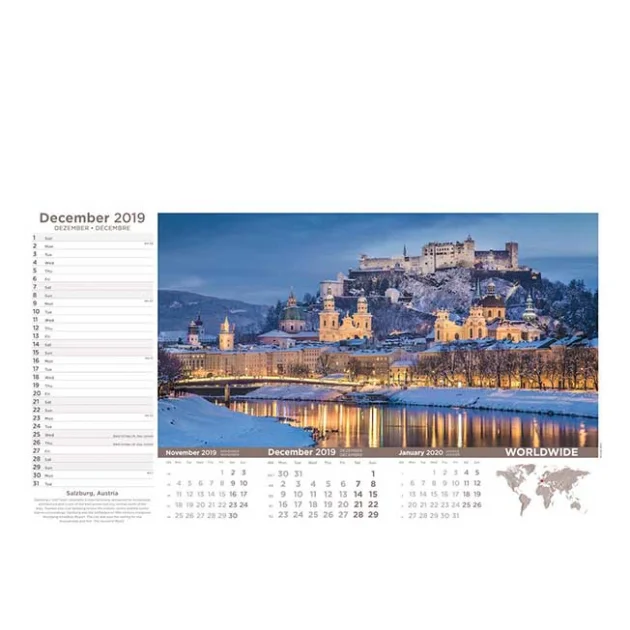 Worldwide Wall Calendars