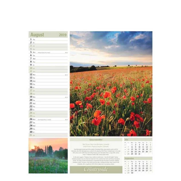 British Countryside Wall Calendars