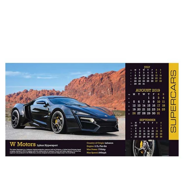 Supercars Wall Calendars
