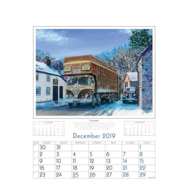 Commercial Vehicles Wall Calendars