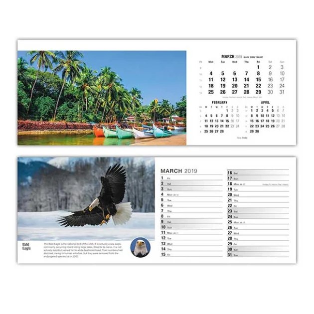 Our World In Trust Desk Calendars