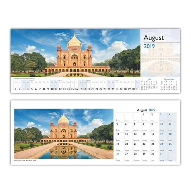 World in View Desk Calendars