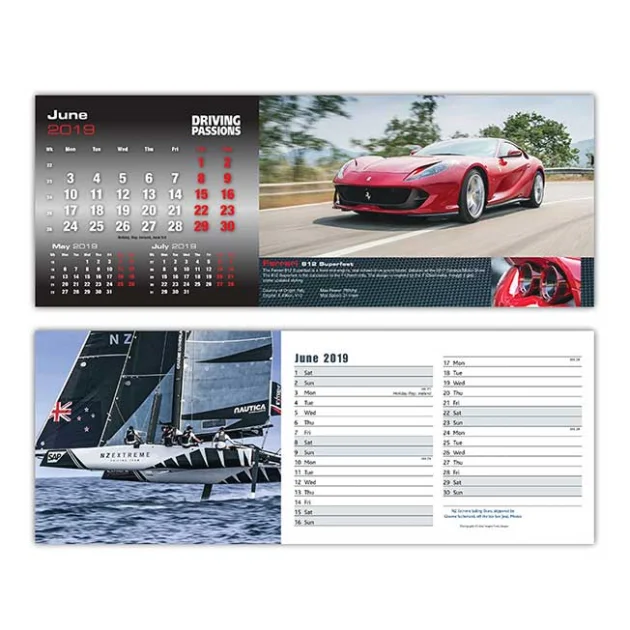 Top Speed Desk Calendars