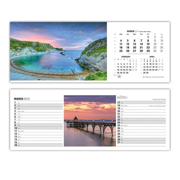 Britian In View Desk Calendars
