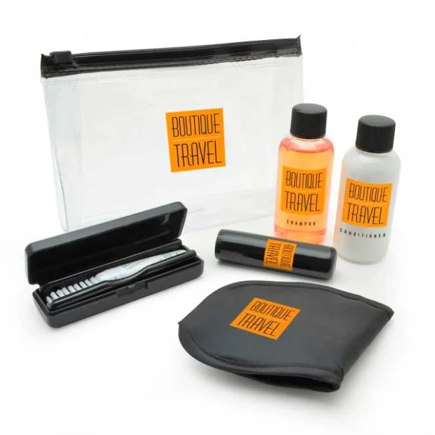 Travel Sets in a Clear Zipped Bag