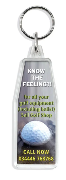 Golf Ball Keyrings