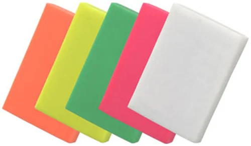 Colourful Erasers