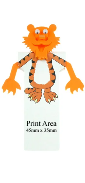 Printed Tiger Bookmarks