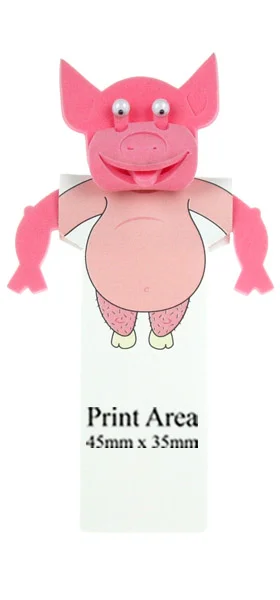 Printed Pig Bookmarks
