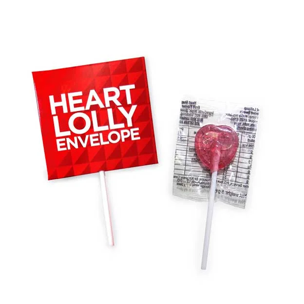 Heart Lolly Envelopes