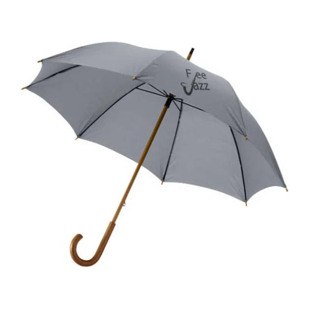 Jova 23inch Umbrella with Wooden Shaft and Handle