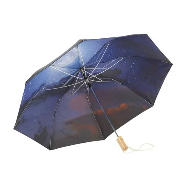 Clear-night 21inch Foldable Automatic Umbrellas