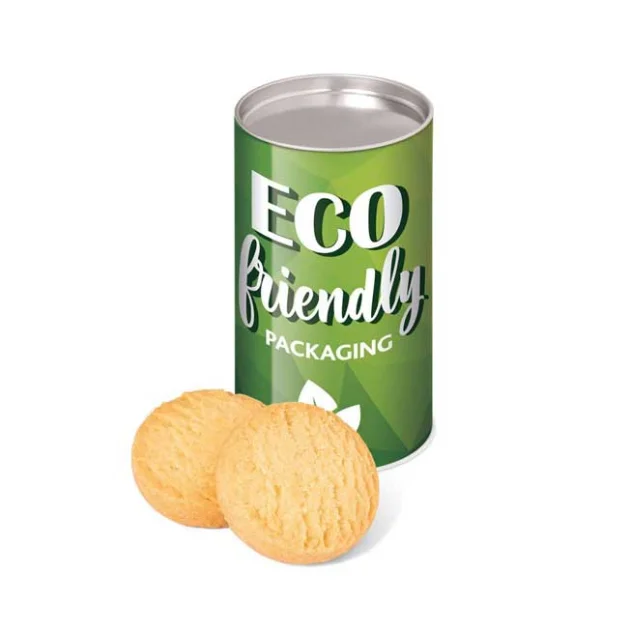 Eco Mini Shortbread Biscuits Small Snack Tubes