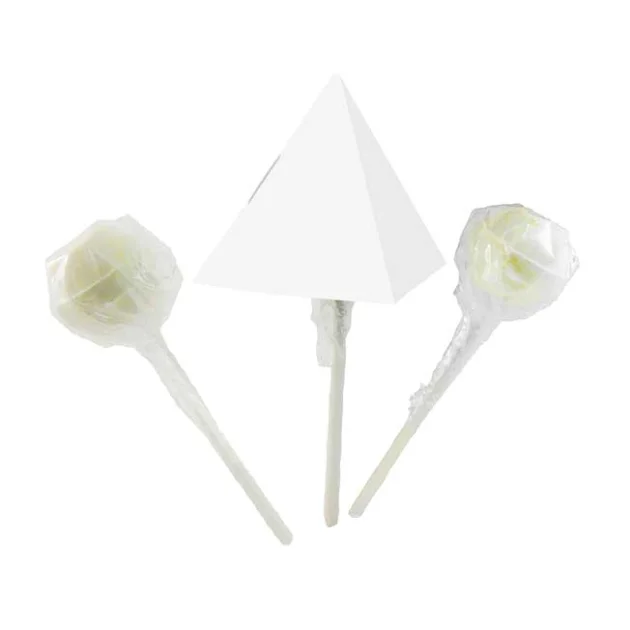 Lollipops in Triangle Boxes