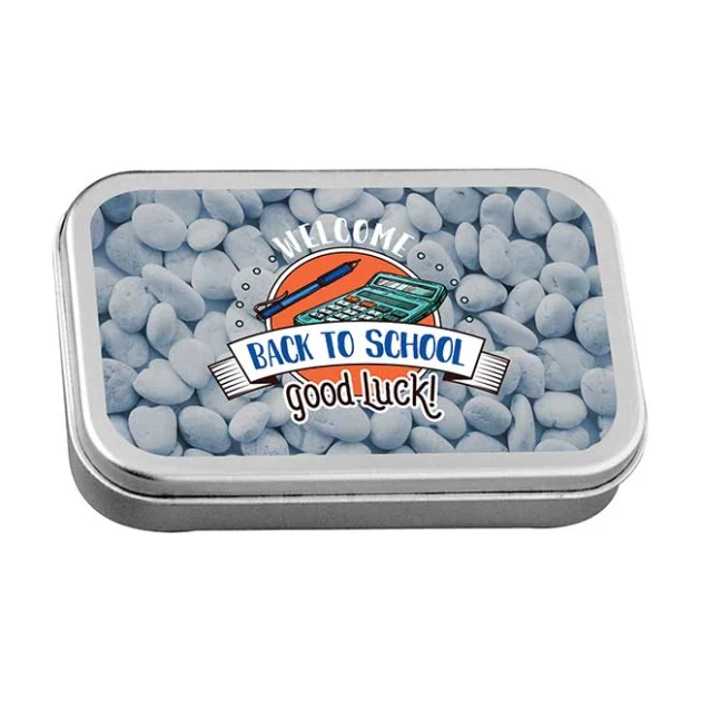 Large Hinged Tins With Sweets or Mints
