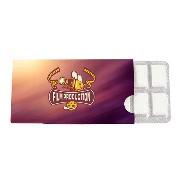 Blister pack with 12 Chewing Gums