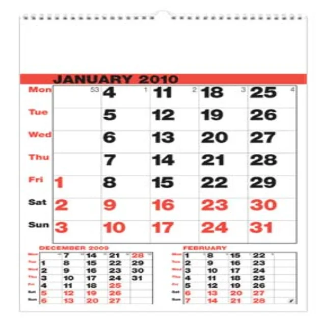 Date Finder Wall Calendars