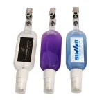 Waterless Alcohol Free Antibacterial Hand Gels On A Standard Clip