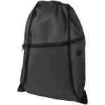 Oriole zippered drawstring backpack