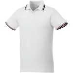 Fairfield short sleeve men's polo with tipping