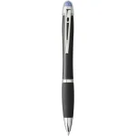Nash light-up black barrel and grip ballpoint pen
