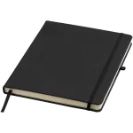 Noir large notebook with lined pages