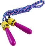Skipping Ropes With Animal Design Wooden Handles
