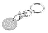 Engraved Trolley Coin Keyrings