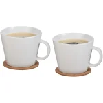 Hartley 2-piece mug set with coaster