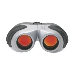 Aluminium and Rubber Binoculars With Red Lenses