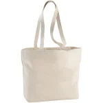 Ningbo 320 g/m² zippered cotton tote bag
