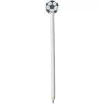 Goal pencil with football-shaped eraser