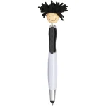 Mop Head stylus ballpoint pen