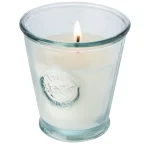 Luzz soybean candle with recycled glass holder