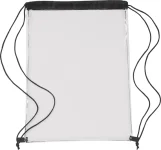 Transparent PVC Drawstring Bags