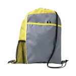 Polyester Drawstring Backpacks with mesh pocket