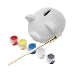 Piggy Bank Made Of Plasters